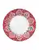 Resim Pip Studio Flower Festival Kırmızı Porselen Kahvaltı Tabağı 21cm