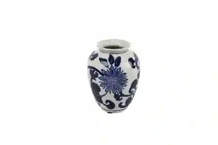 Resim Mikasa Moor Blue Blanc Dek Vazo 11x15cm