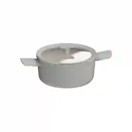 Resim Berghoff Balance Moonmist Yapışmaz Seramik Kapaklı Tencere 24x11,5 cm