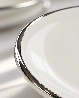 Resim Mikasa Moor Silver Narrow 27 Parça Yemek Takımı