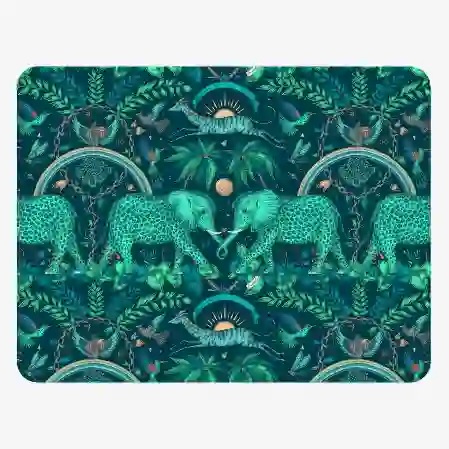 Resim Jamida Zambezi Yeşil Lamine Mantar Amerikan Servis