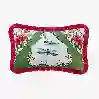Resim ALLURE YUSUFÇUK DESENLİ KADİFE YASTIK 30*50 CM