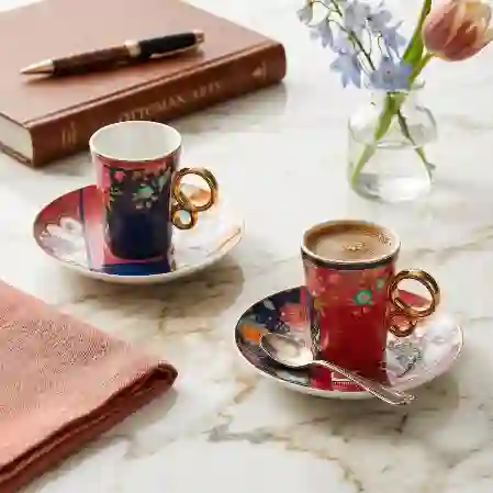 Resim Etro Bone 2Lı Kahve Fincanı Seti