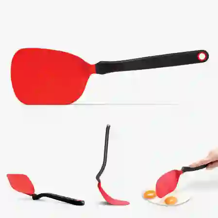 Resim Dreamfarm Chopula Spatula,Kırmızı