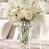 Resim Efegil Florence Crystal Dekoratıf Vazo 125*125*280 Mm