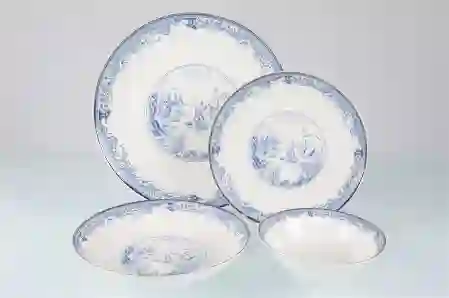 Resim Osaka Blue 24 Parça Yemek Takımı