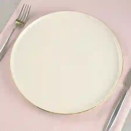 Resim Aryıldız Hazel Gold Servıs Tabak 27Cm