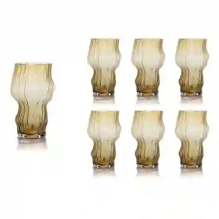 Resim Mikasa Moor Vintage Flame 6'lı Meşrubat Bardağı 410Ml