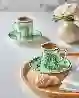 Resim Chiara Alessi Fontana Yeşil Türk Kahvesi 2 Li Fincan Seti 120 Ml