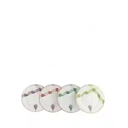 Resim Mikasa Moor Lavander 4lü Servis Tabağı 27cm