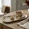 Resim Velora Bone Tek Kısılık Tepsılı Çay Fincan Seti