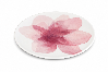 Resim Pembe Çiçek Pasta Tabağı 22Cm