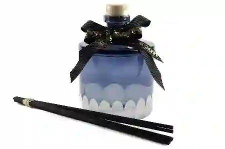 Resim Mikasa Moor Lacivert Kesme Şişe Koku 500cc