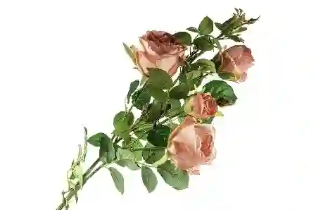 Resim Pembe 4lü Gül Yapay Çiçek