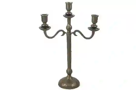 Resim Mikasa Moor Bronz 3lü Mumluk 30x11x43cm