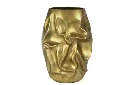 Resim Gold Dekoratif Vazo 26x37cm