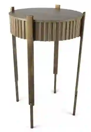 Resim Mikasa Moor Gold Krem Sehpa 40x63cm