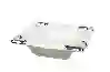 Resim Mikasa Moor Beyaz Silver Kase 27X8Cm