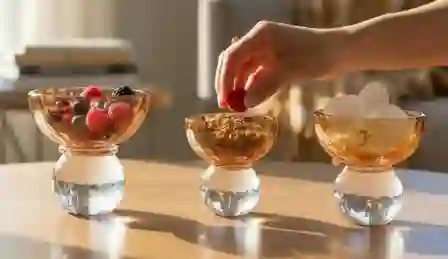 Resim Roy King Kristal Cup Kahverengi