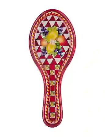 Resim Chiara Alessi Capri Kırmızı Kaşık Altlığı &Chiara Alessi&