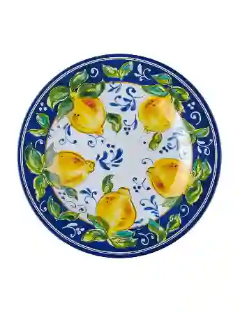 Resim Chiara Alessi Limoncello Beyaz Tabak 28cm &Chiara Alessi&