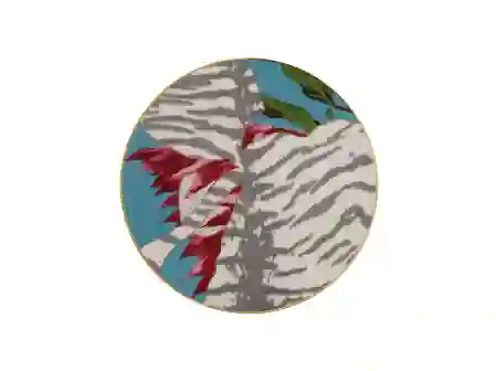 Resim Porland Africa Desen Düz Tabak 21Cm 04Alm005820