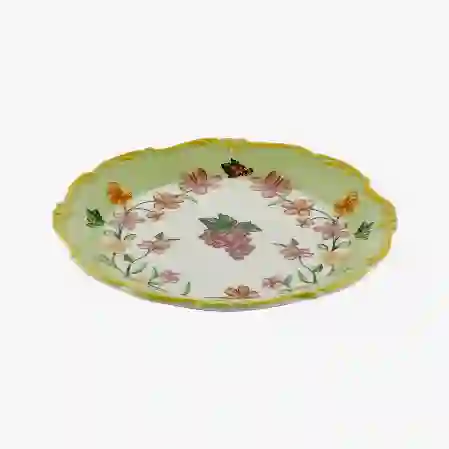 Resim Stoneware Il Sogno Yeşil Tabak 21,5 Cm