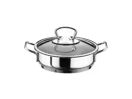 Resim Aryıldız Basık Tencere 26 Cm Metal Sap