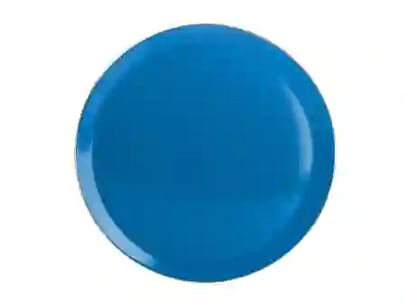 Resim Porland Morocco Mavi Düz Tabak 32Cm