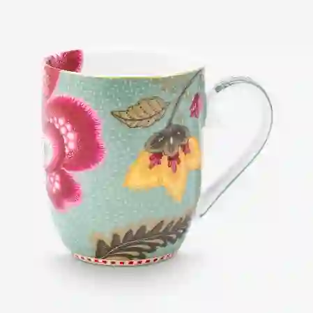 Resim Fantasy Blooming Tales Mavi Küçük Mug 145 ml