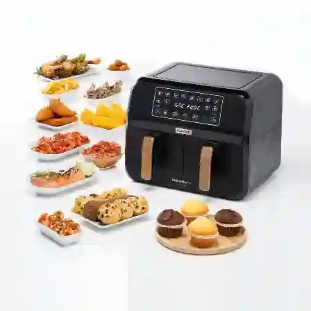 Resim Kenwood Air Fryer Çift Fonksiyonlu Bakır