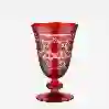 Resim Kırmızı Cam Kadeh 280 Ml Gloria Collection &Chiara Alessi&