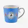 Resim Love Birds Mavi Madalyon Desenli Mug 250 ml