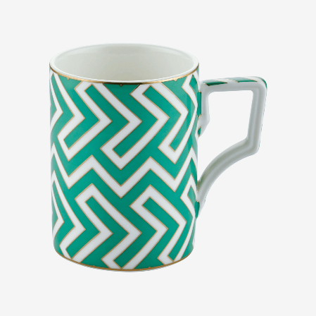 Resim CAROLINE YEŞİL KUPA (300ml) &Chiara Alessi&