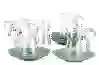 Resim Mikasa Moor 6lı Yeşil Kuğu Saplı Cam Çay Seti