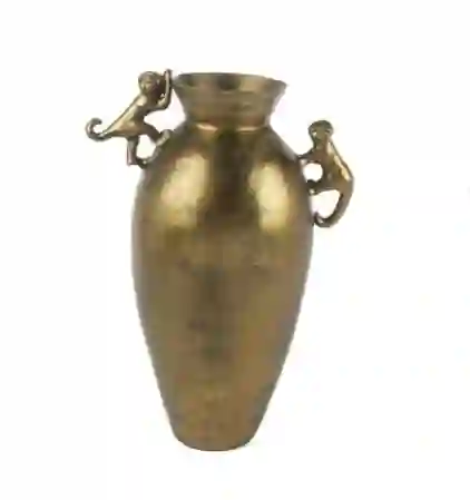 Resim Gold Figürlü Vazo 36x51cm