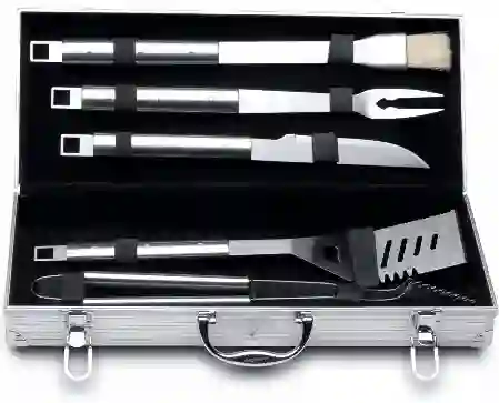Resim Berghoff Essentials Paslanmaz Çelik 6 Parça Kutulu Barbekü Seti