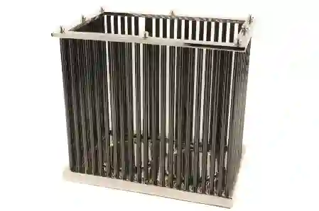 Resim Mikasa Moor Siyah Çubuklu Mumluk 34x22x30cm