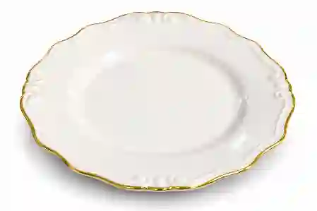 Resim Porser Tiffany Gold Servis Tabağı 24Cm
