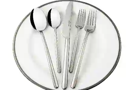 Resim Mikasa Moor Dolce Silver 30 Parça Çatal Kaşık Bıçak Seti