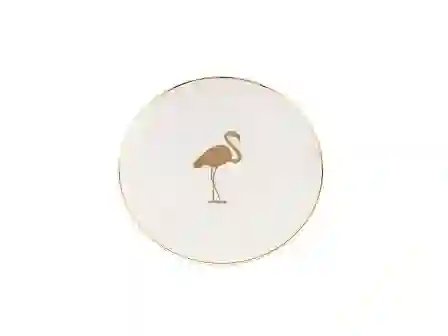 Resim Porland Exotic Desen Düz Tabak 18Cm
