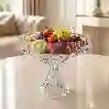 Resim Efegil Florence Crystal Ayaklı Meyvelik /Bol Kase 278*278*238 Mm