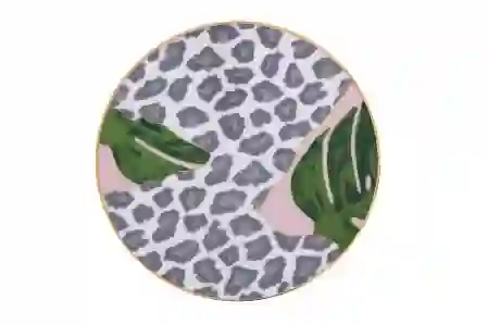 Resim Porland Africa Desen Düz Tabak 21Cm 04Alm005816