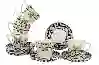 Resim Monarch Siyh Beyz 6lı Çay Fincan Set 220cc