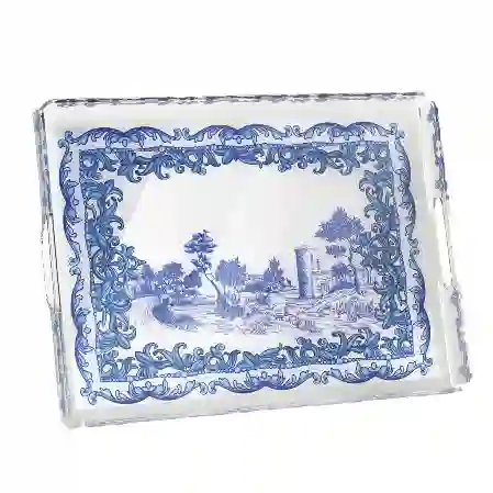 Resim Lucky Art Florance Arte Pleksı Tepsı 40X30