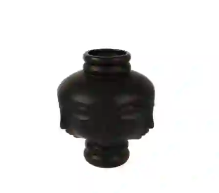 Resim Mikasa Moor Luis Siyah Vazo 23x23 cm