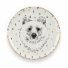 Resim Porland Forest Bear Düz Tabak 20Cm