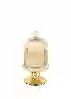 Resim Mikasa Moor Gold Amber Kapaklı Cam Mum Espresso Martini 8X16Cm