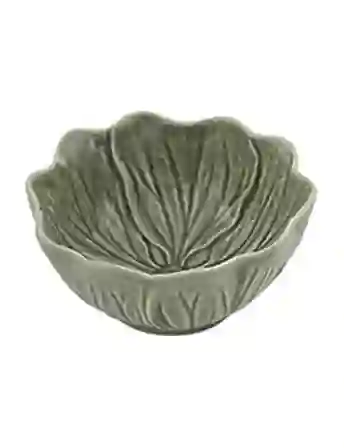 Resim Flora Çiçek Formlu Gri Kase 12 cm