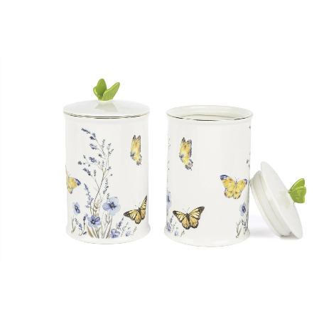 Resim Mikasa Moor Butterfly Lovers 2li Kavanoz 20cm